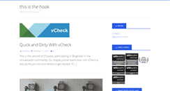 Desktop Screenshot of anthonyrhook.com